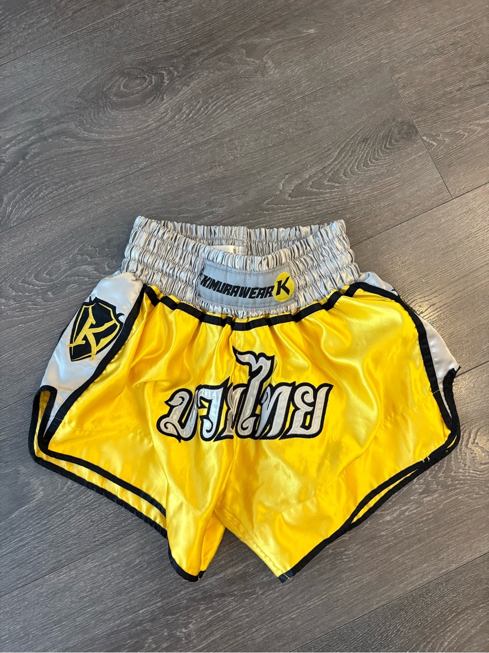 Kimurawear Yellow Muay Thai Shorts